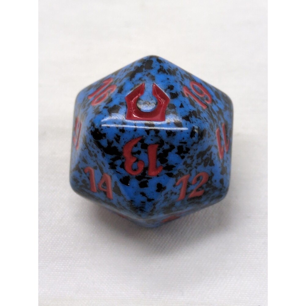 Magic The Gathering Ravnica Izzet Speckled D20 Spindown Die